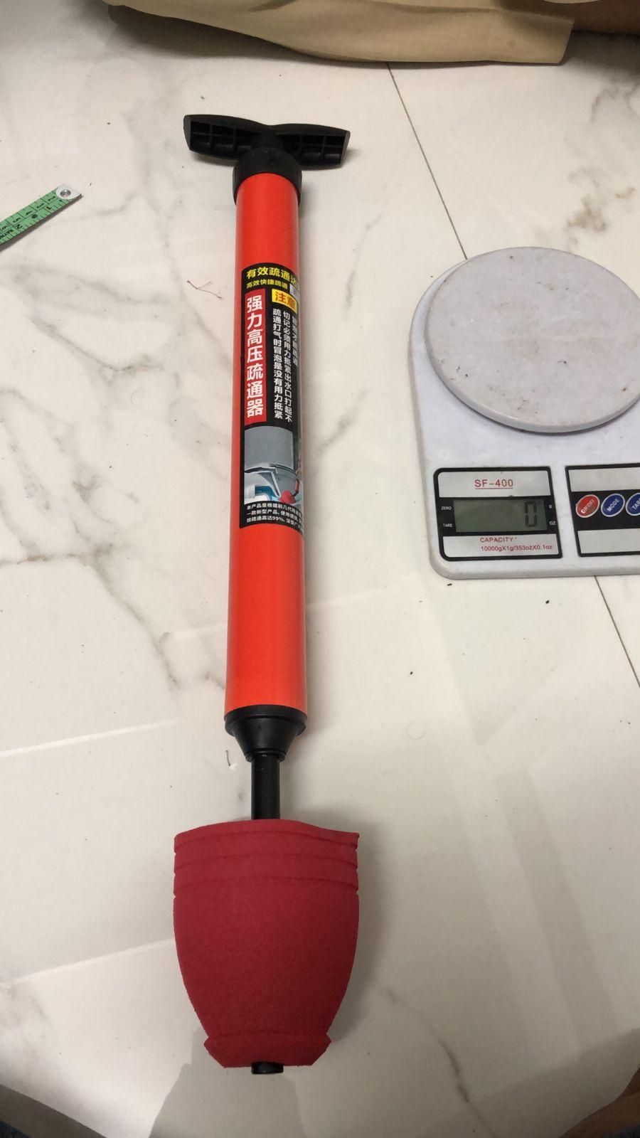 High Pressure Toilet Unblocker – Powerful Plunger for Fast Clog Removal