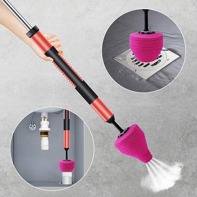 High Pressure Toilet Unblocker – Powerful Plunger for Fast Clog Removal